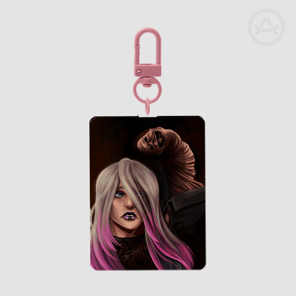 Sable Ward and Unknown Dead by Daylight Clear Acrylic Keychains