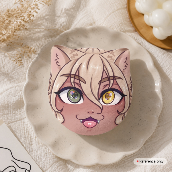 Kaname Date Cat Plush Badge