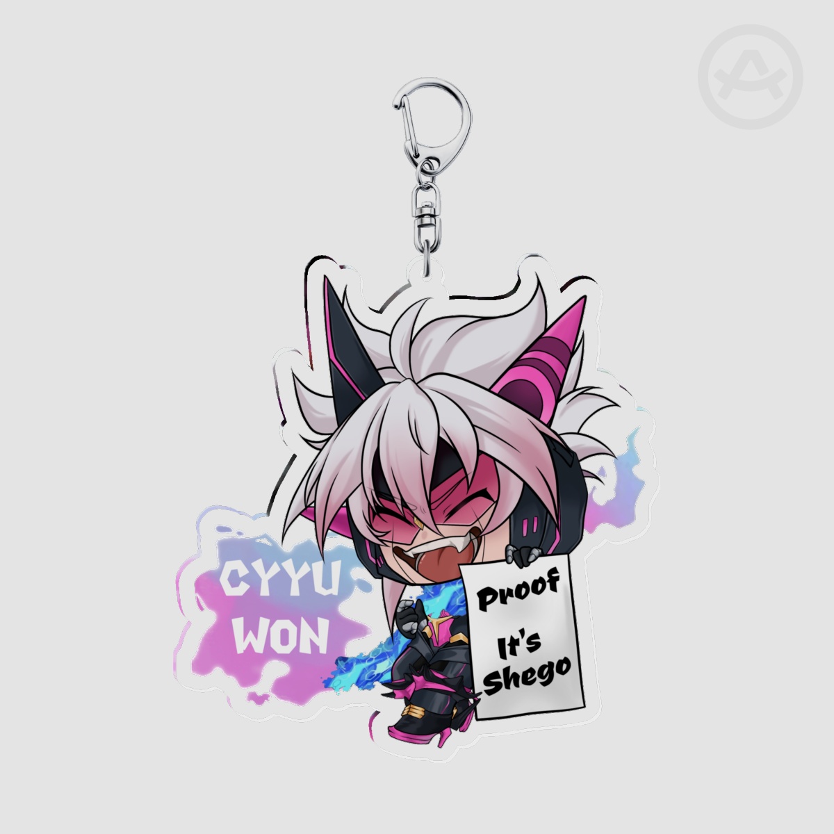 CyYu Tech Support Clear Acrylic Keychains
