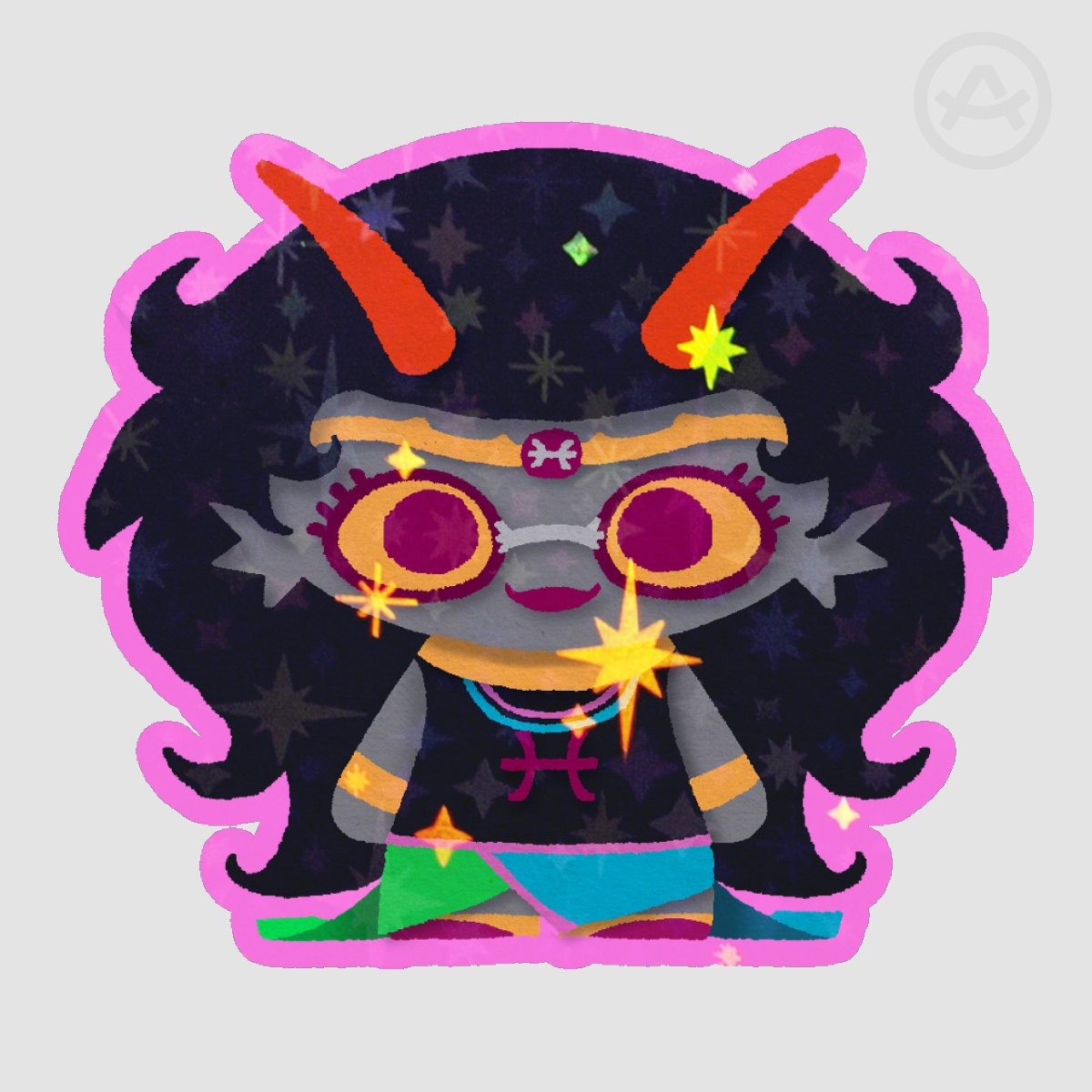 Feferi Glitter Sticker