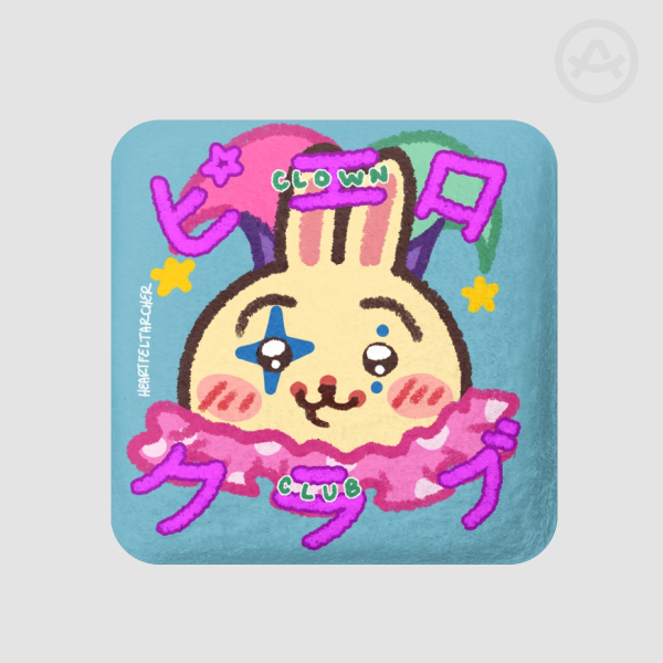 Usagi Plush Badge (Clown Club)