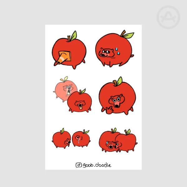 SILLY STICKERS! Set 2