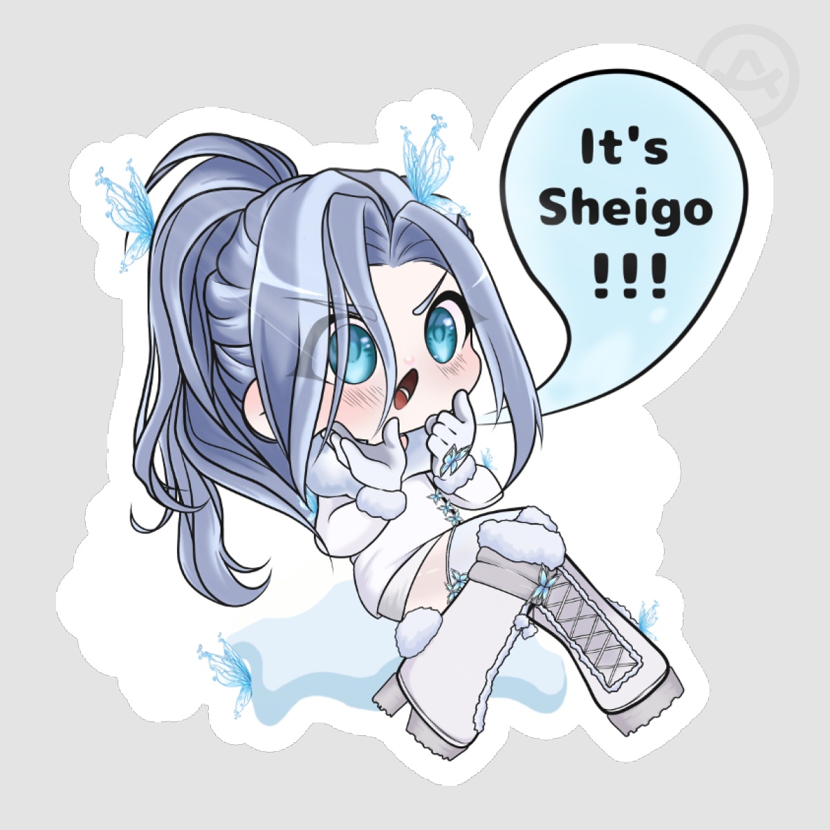 AmaLee / Monarch Sheigo  Die Cut Stickers