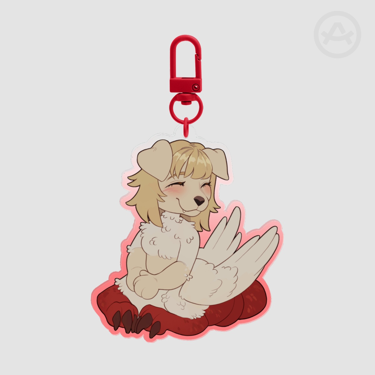 Dungeon Meshi Delicious in Dungeon Falin Touden Chimera Furry Anthro Clear Acrylic Keychains