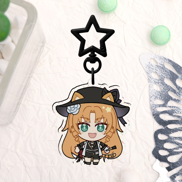 [ AK Fanmerch ] Swire the Elegant Wit Minimini Glitter Keychain