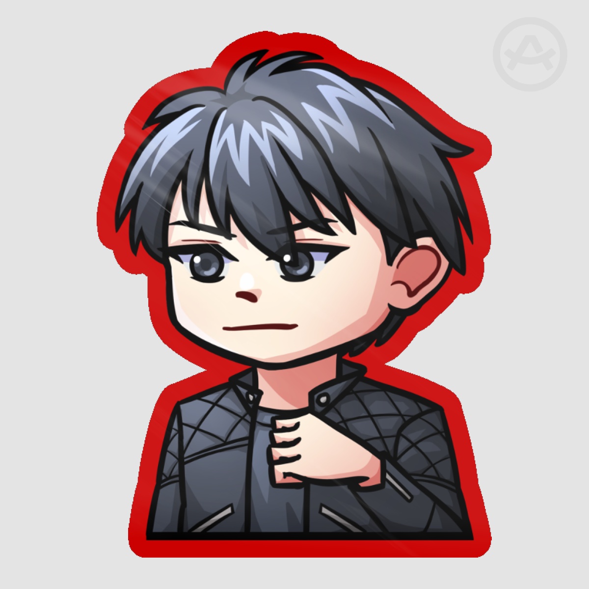 Slow Damage Fujieda (casual) Stickers