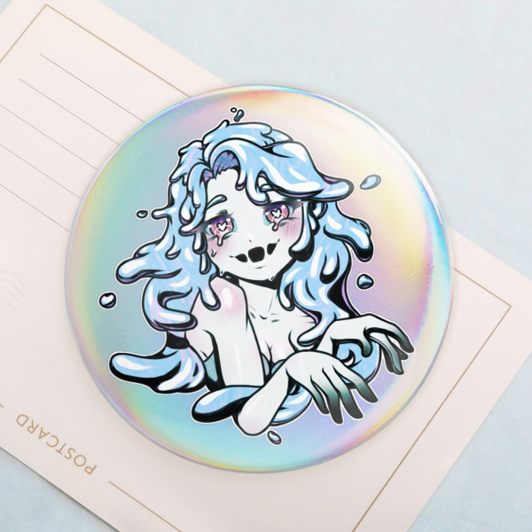 Monster Girl Menagerie: Ghost Girl Badge