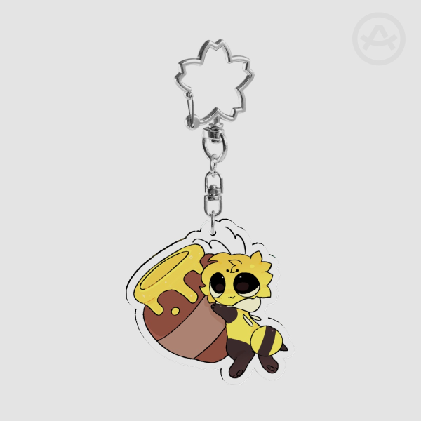 Honey Pot Barp Acrylic Keychain