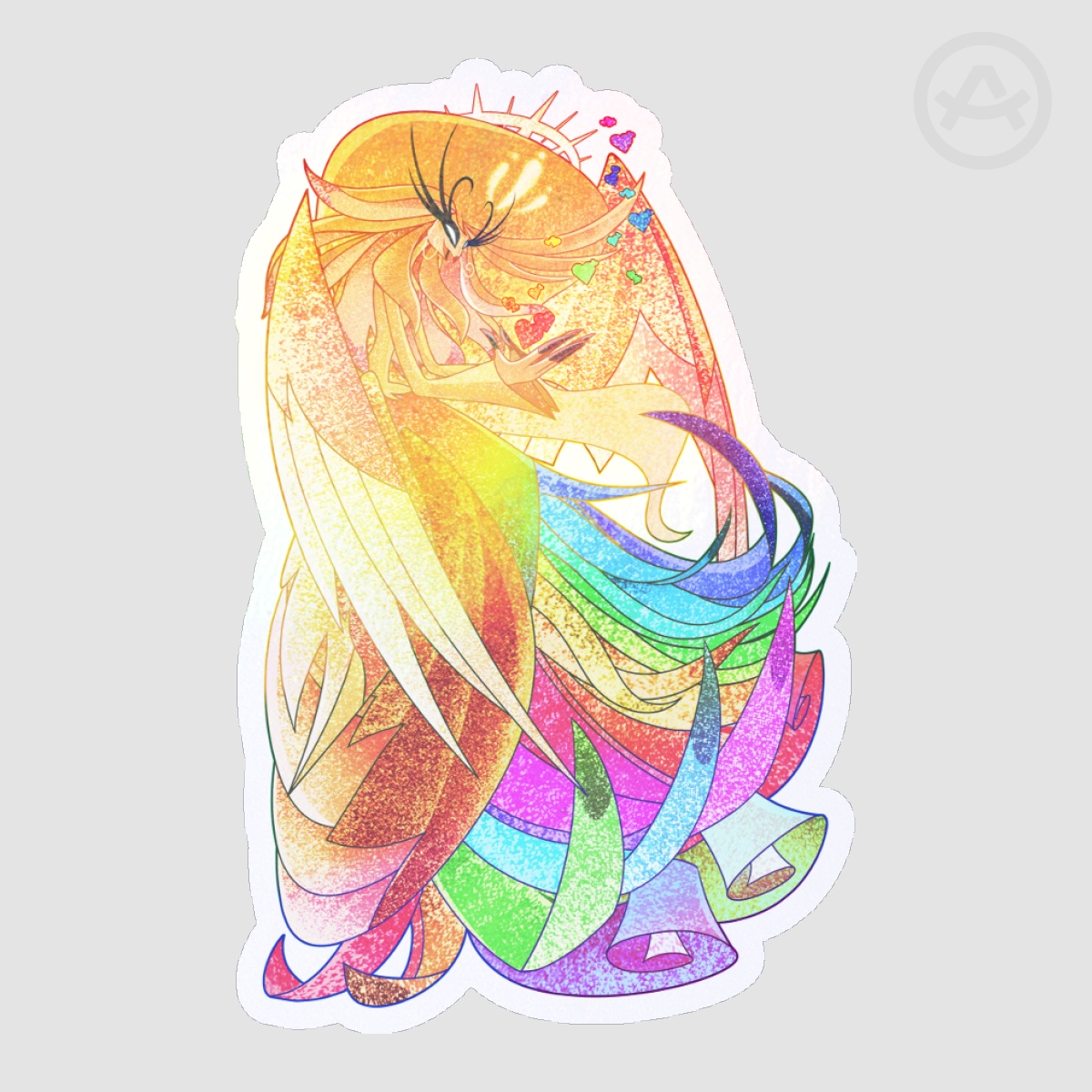 Speaker of God Pride Sticker