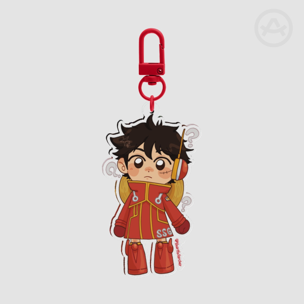One Piece Luffy keychain