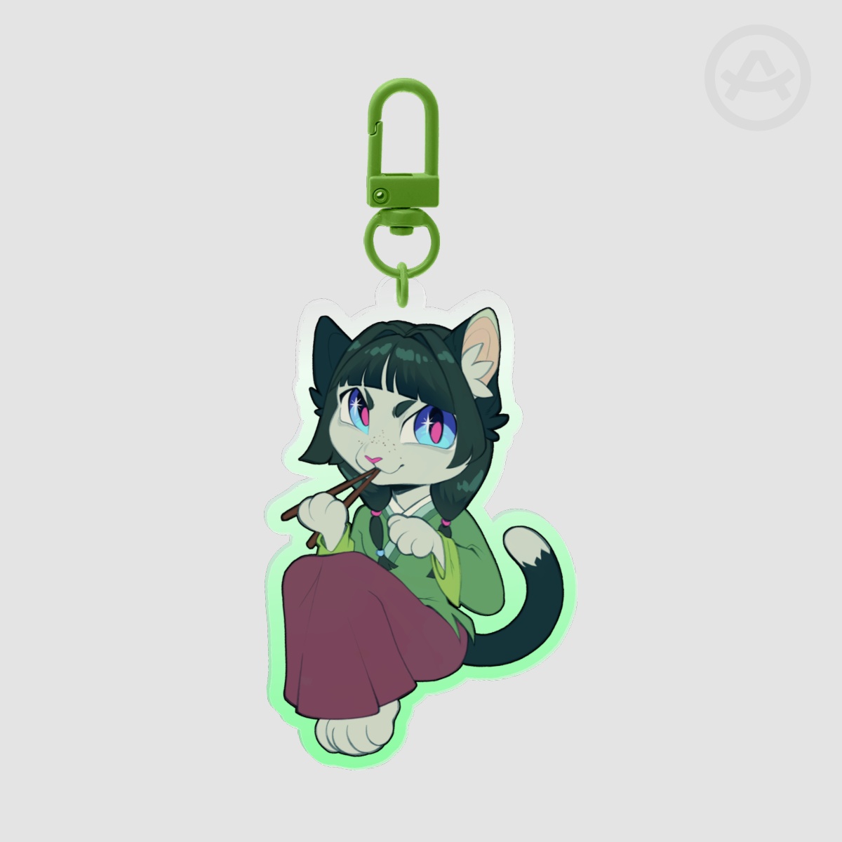 Apothecary Diaries Mao Mao Maomao Furry Anthro Clear Acrylic Keychains
