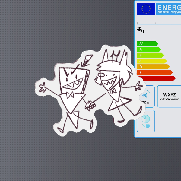 Chaosduo Doodle Fridge Magnet