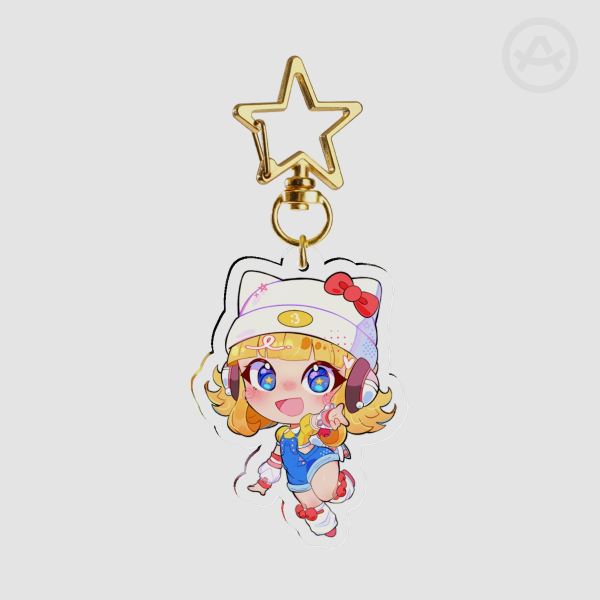 Juno Hello Kitty Overwatch Collab Acrylic Keychain