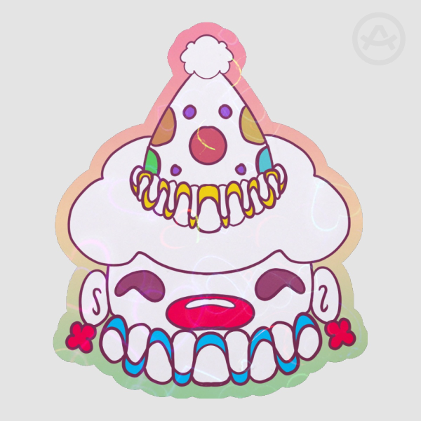 Birthday Sam Holographic Sticker!