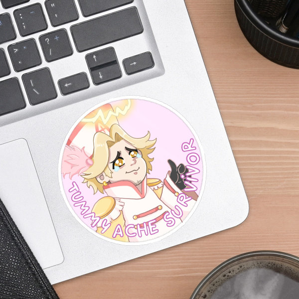 Tummy Ache Abel sticker