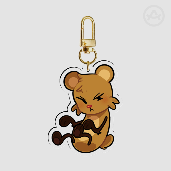 Teddy Bear Inanimate Insanity Keychain