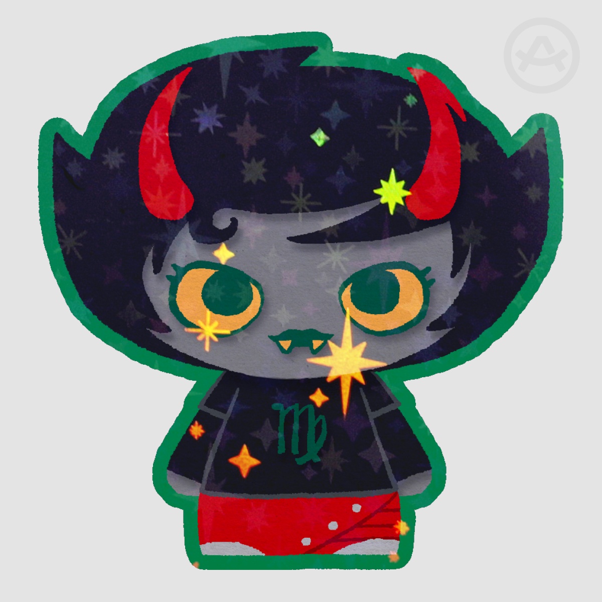 Kanaya Glitter Sticker