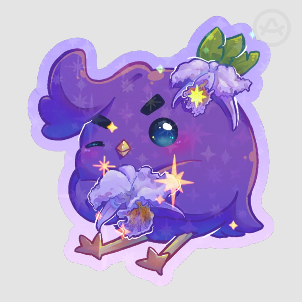 Hakkito by Cinnamon - Die Cut Sticker - Stars Cafecito 2026