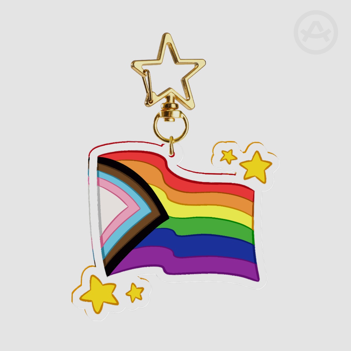 Charity Pride Keychain