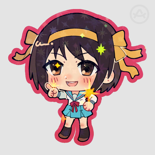 Haruhi Suzumiya Sticker