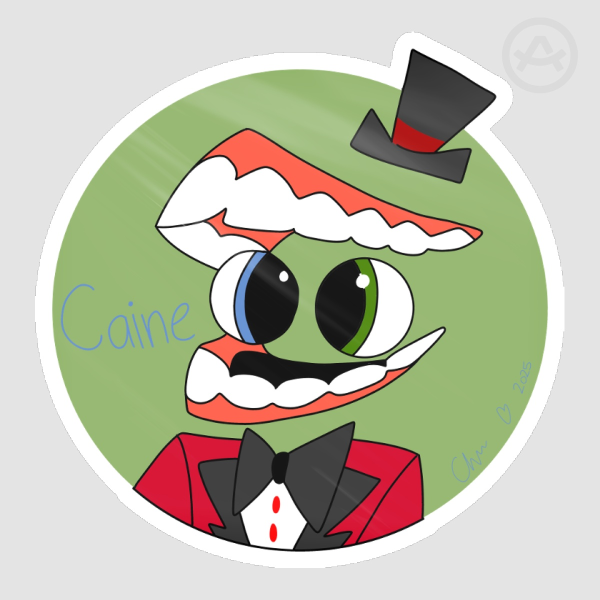 Caine Sticker