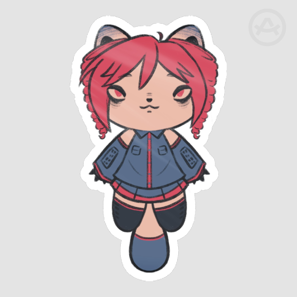 Teto Cat Die Cut Stickers