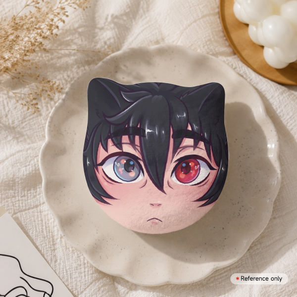 Ryuki Cat Plush Badge