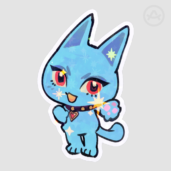 [OC Haibao] - Colored Edge Die Cut Stickers