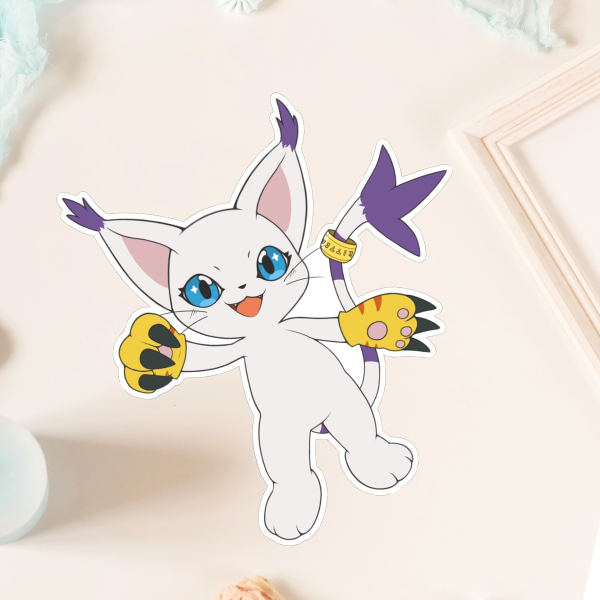Gatomon Die Cut Sticker
