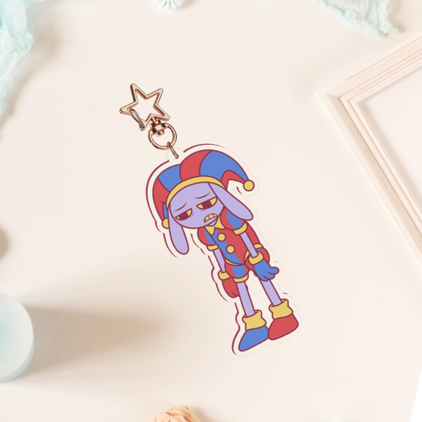 JaxPom Acrylic Keychain