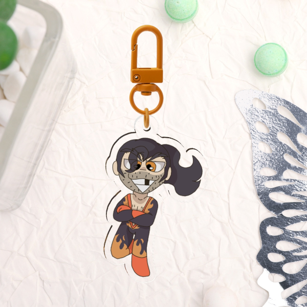 Flambae-Acrylic Keychain