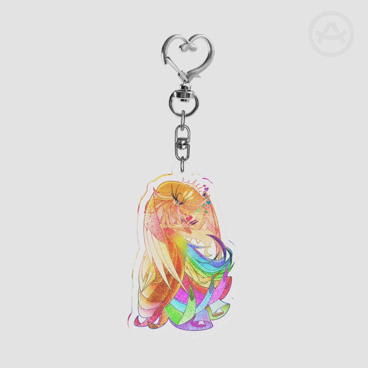 Speaker of God Pride Keychain