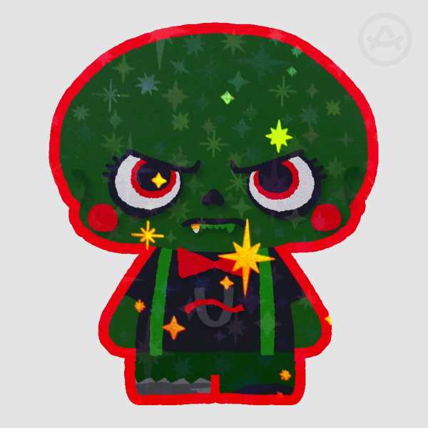 Caliborn Glitter Sticker