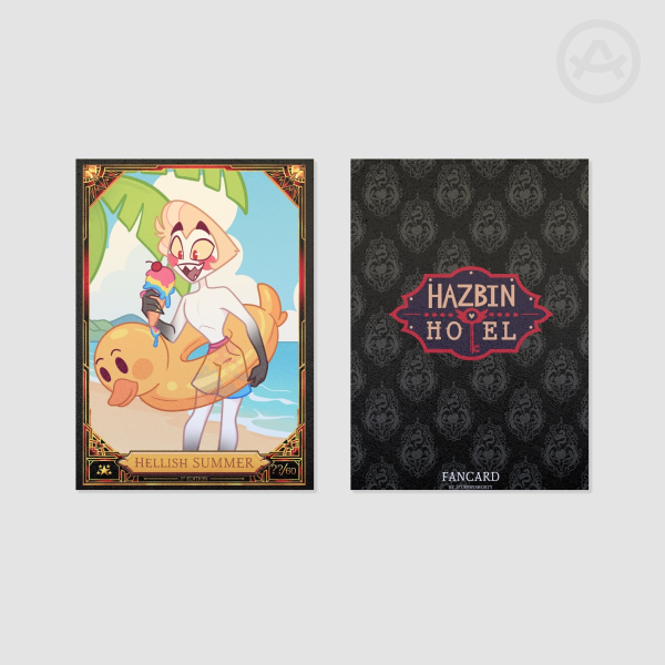 Hazbin hotel Lucifer Trading card