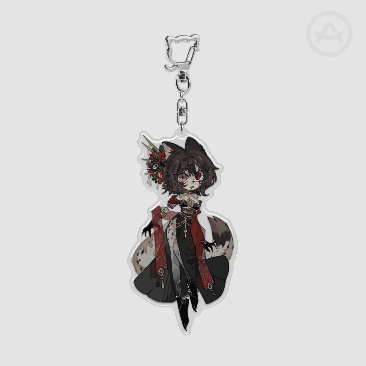 Renny / Moon_Shuu Epoxy Clear Acrylic Keychains