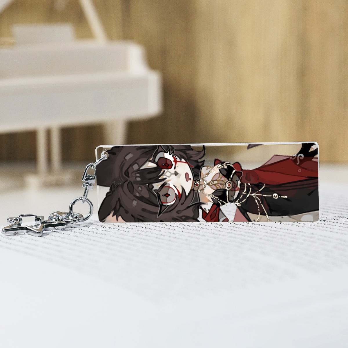 Renny / Moon_Shuu Acrylic Eyes Pendant - 1.18"x3.35"(30x85mm), ①