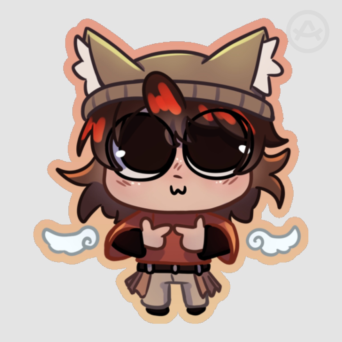 Chitchat Yaps "Pleading" Sticker
