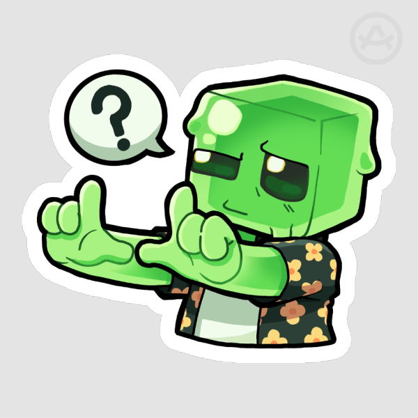 "L for Left" Avery sticker (SFAWTDE/DAWTDE)