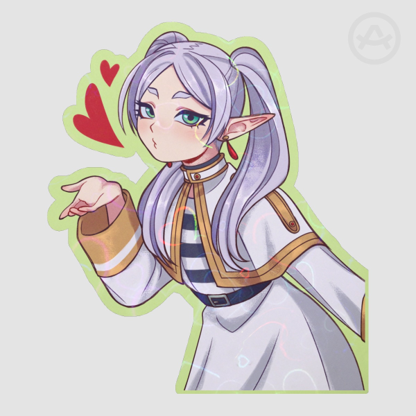 Frieren kiss | Sticker