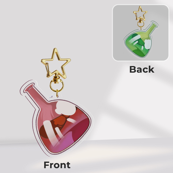 HJ-7 (Clear Acrylic Keychains)