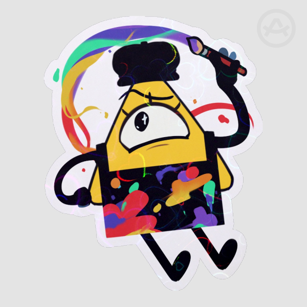 Simple Bill Pride Stickers