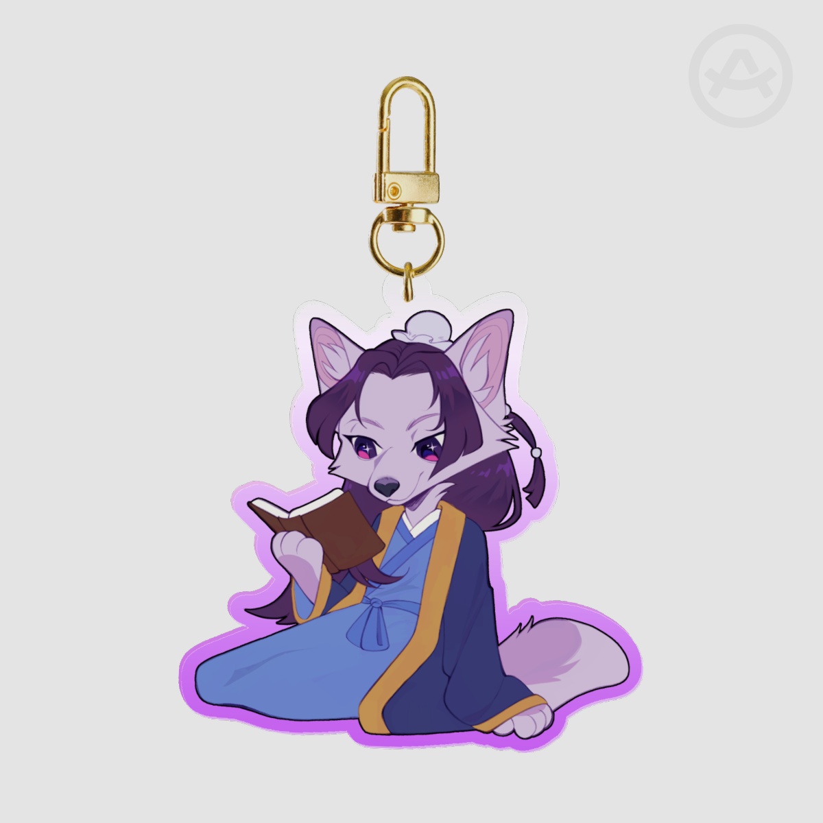 Apothecary Diaries Jinshi Furry Anthro Clear Acrylic Keychains