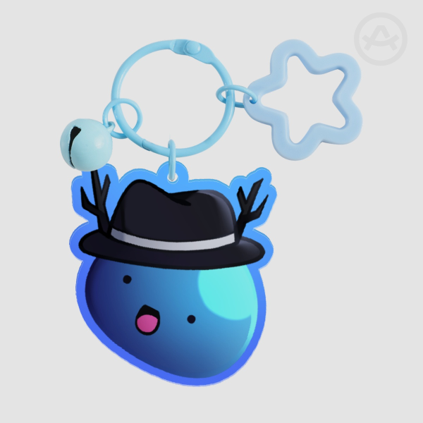 Big Mart Colored Edge Keychain with Bells (Nullscape)