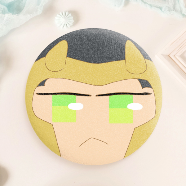 Loki- Plush Badge