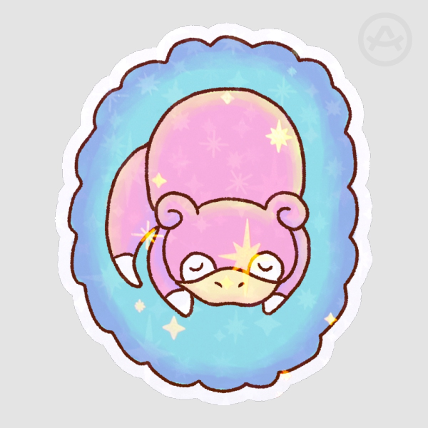 slowpoke sticker