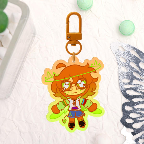 Staring The Second Coming Keychain