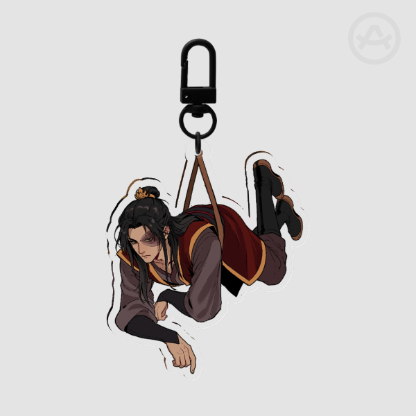 Zuko Clear Acrylic Keychain