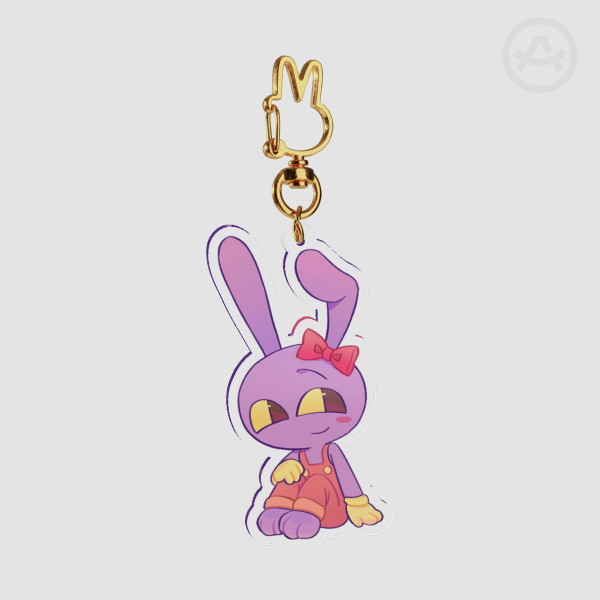 Jax Bow Acrylic Keychain