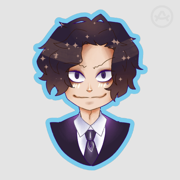 Fukuro Daisuke Die Cut Sticker