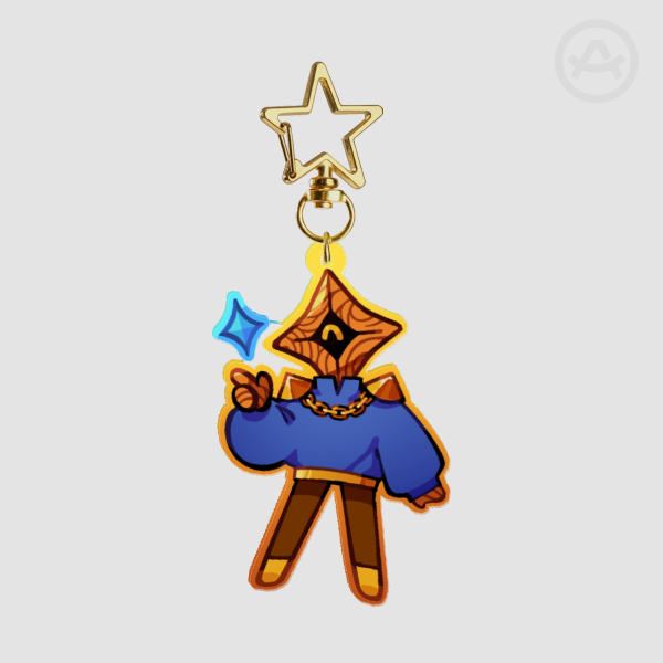 The Regent Colored Edge Acrylic Keychain (Slay the Spire 2)
